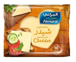 المراعي شرائح جبنة شيدر، 200 غرام
