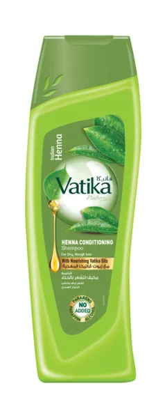 Dabur Vatika Naturals Indian Henna Conditioning Shampoo 400Ml
