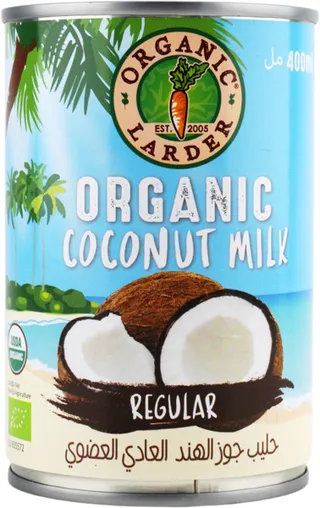 Organic Larder Coconut Milk Regular 400ml