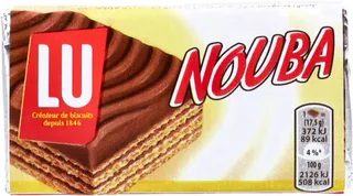 Lu Nouba Chocolate Wafer Bar 17.5G