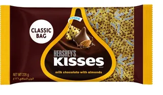 Hershey's Kisses Almond Milk Chocolate 226G