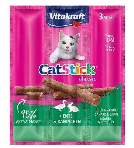 Cat Stick Mini Duck & Rabbit