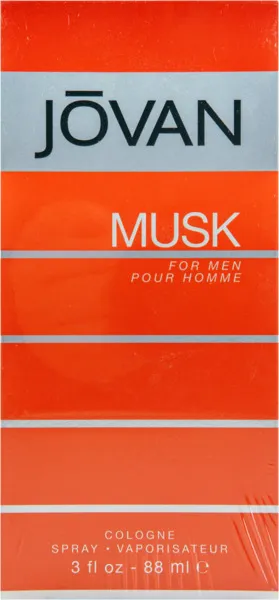 Jovan Musk Cologne Spray For Men 88ml