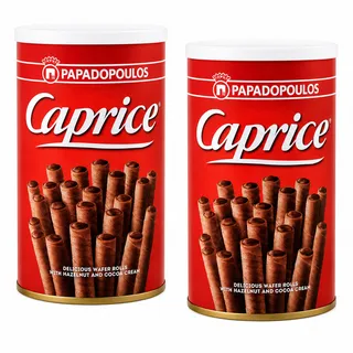 Caprice Rolled Wafer With Praline 2X115G