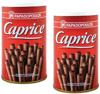 Caprice Rolled Wafer With Praline 2X115G