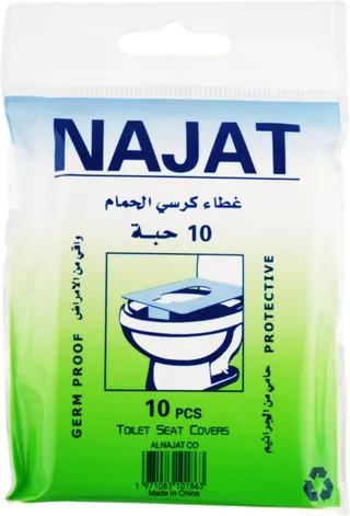 الناجات ورق لمقعض المرحاض 10 ورقات