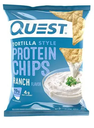 Quest Tortilla Ranch Flavored Protein Chips 32G