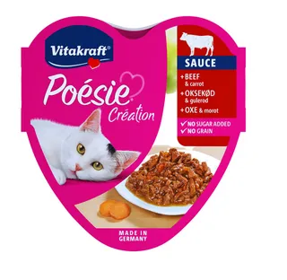 Vitakraft Sauce Beef & Carrots 85G