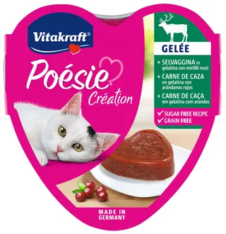 Vitakraft Jelly Deer In Cranberry Aspic 85G