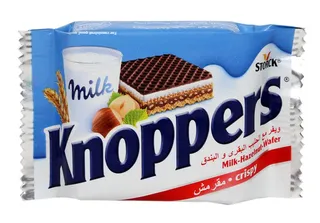 Storck Knoppers Milk Hazelnut Wafer 25G