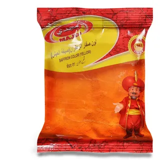 Majdi Saffron Color Yellow