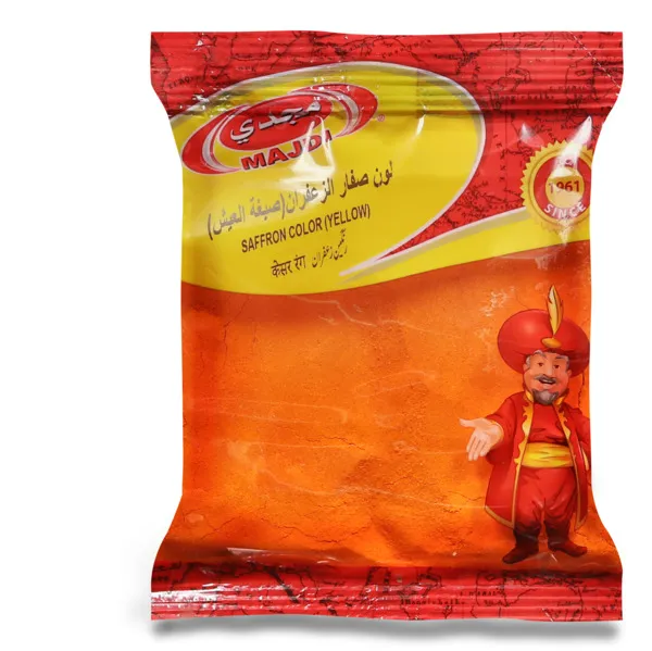 Majdi Saffron Color Yellow