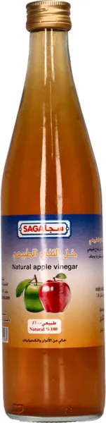 Saga Natural Apple Vinegar 500Ml