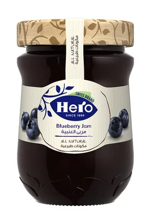 Hero Blueberry Premium Quality Jam 350G