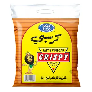 Fico Salt & Vinegar Potato Chips 20X15G