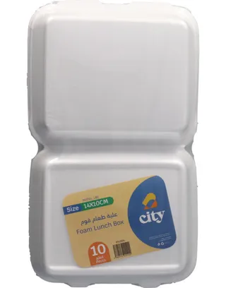 City Foam Lunch Box