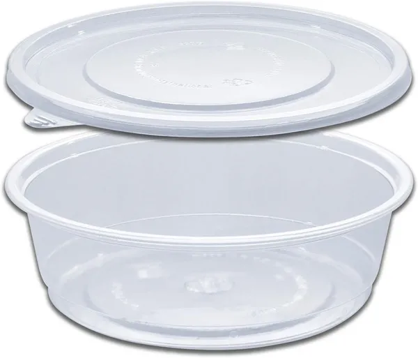 City Round Container With Lid 10X250Ml