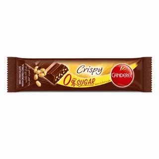 Canderel Milk Chocolate With Rice Crispies 27G