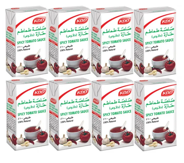 KDD Spicy Tomato Sauce 8X130G