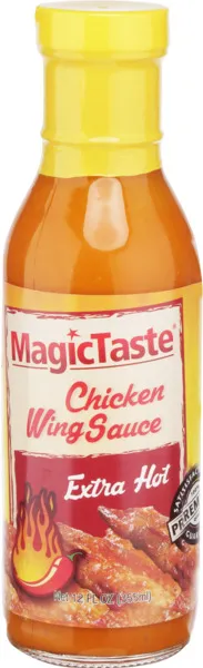 Magic Taste Chicken Wings Sauce Extra Hot 355Ml