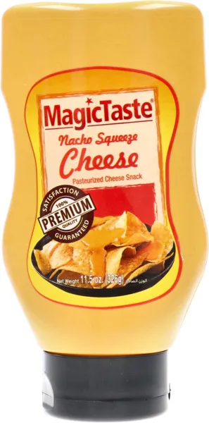 Magic Taste Nacho Squeeze Cheese 326G