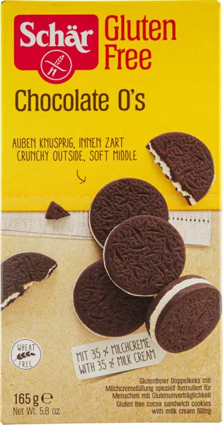 Schar Chocolate O's Biscuit 165G