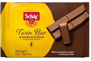 Schar Twin Bar Chocolate 64G