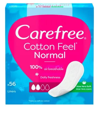 Carefree Aloe Panty Liners
