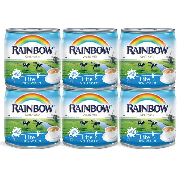 Rainbow Light Evaporated Milk 6X170g