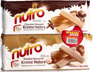 Nutro Wafer Assorted 4X150G