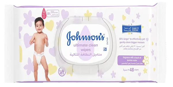 Johnsons Baby Ultimate Clean Wipes
