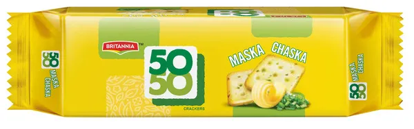 بريتانيا 50-50 بسكويت ماسكا شاسكا 71 جم