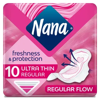 Nana Fresh Protect Normal Pads Ultra Thin With Wings 10's