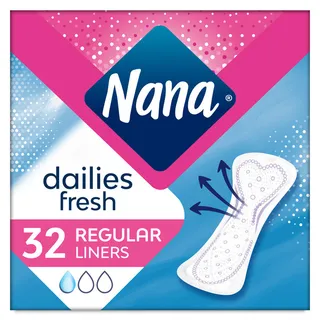 Nana Pantyliners Feels Like Silk Normal 32's