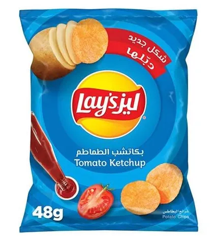 Lay's Tomato Ketchup Flavored Chips 48G