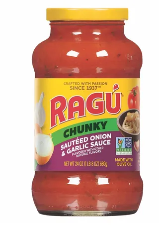 Ragu Chunky Sauteed Onion & Garlic Sauce 680G