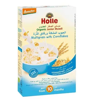 Holle Organic Junior Muesli Multigrain With Corn Flakes 10 Months+ 250G
