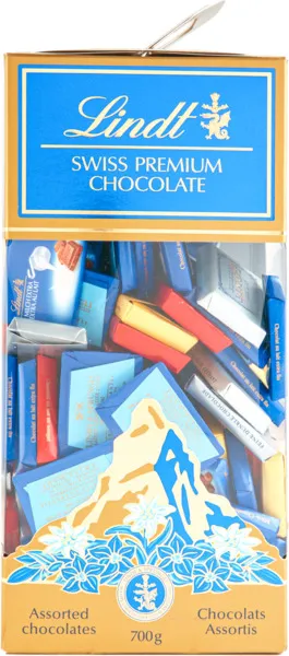 Lindt Assorted Swiss Premium Chocolate Bar 700G