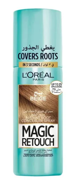 L'Oreal Magic Retouch Instant Root Concealer Spray for Beige Hair