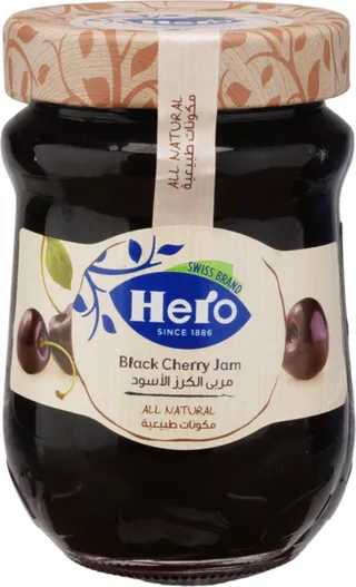 Hero Black Cherry Jam 350G