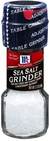 McCormick Sea Salt Grinder 60G