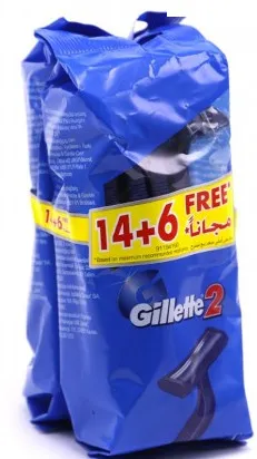 جيليت ماكينات حلاقة 14 ماكينة +6
