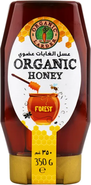 Organic Larder Nature Land Forest Honey 350G