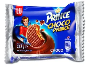 Lu Choco Prince Chocolate Biscuits 28.5G