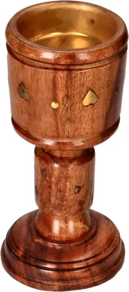 Wooden Mubakhar 6"