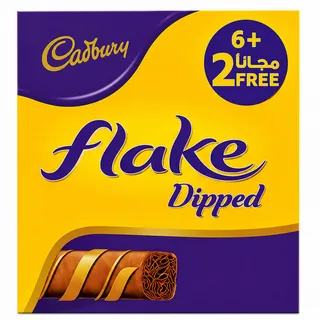 Flake Dipped Chocolate Bar 8X32G