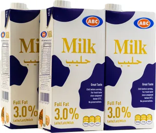 أي بي سي حليب كامل الدسم 1X4 لتر