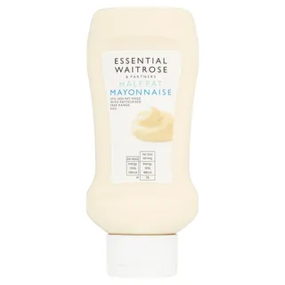 Essential Waitrose Mayonnaise Half Fat 430Ml