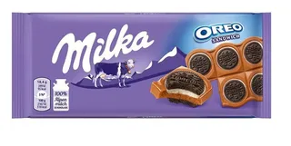 Milka Chocolate With Oreo Cookies 92G