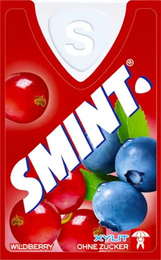 Smint Sugar Free Wild Berry Mints 8G
